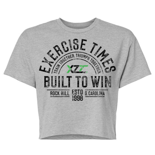 BUILT TO WIN - WOMEN'S CROP T-SHIRT - $TAJBNS$ Thumbnail